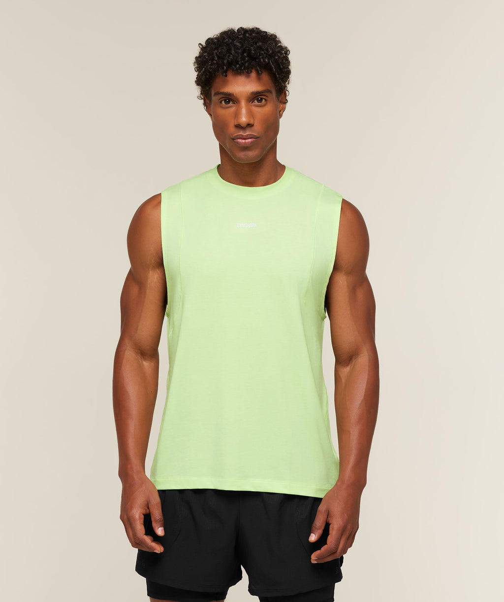 Running Boxy Tank - Pace Green — imagem 1