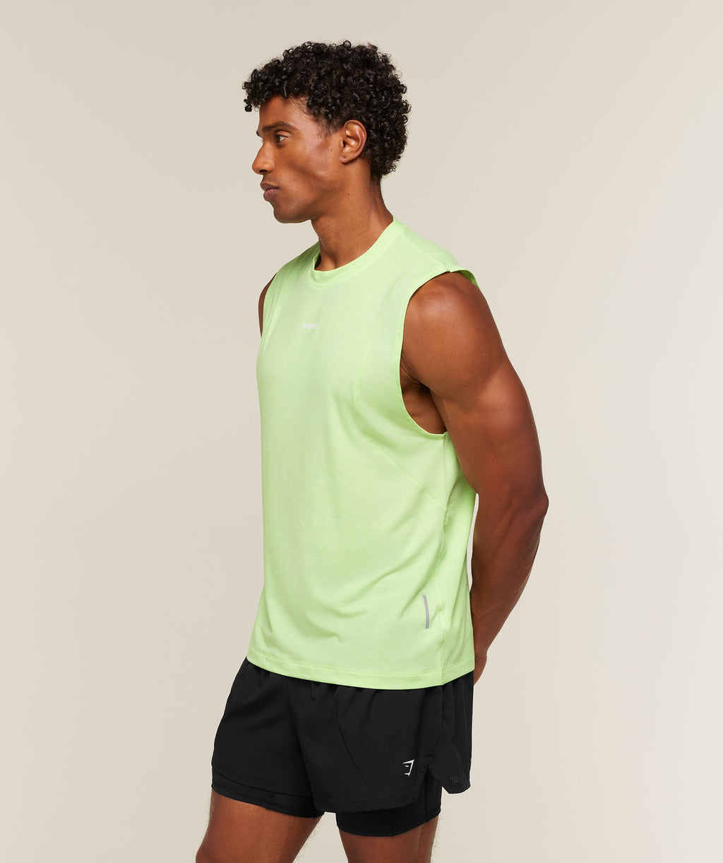 Running Boxy Tank - Pace Green — imagem 3