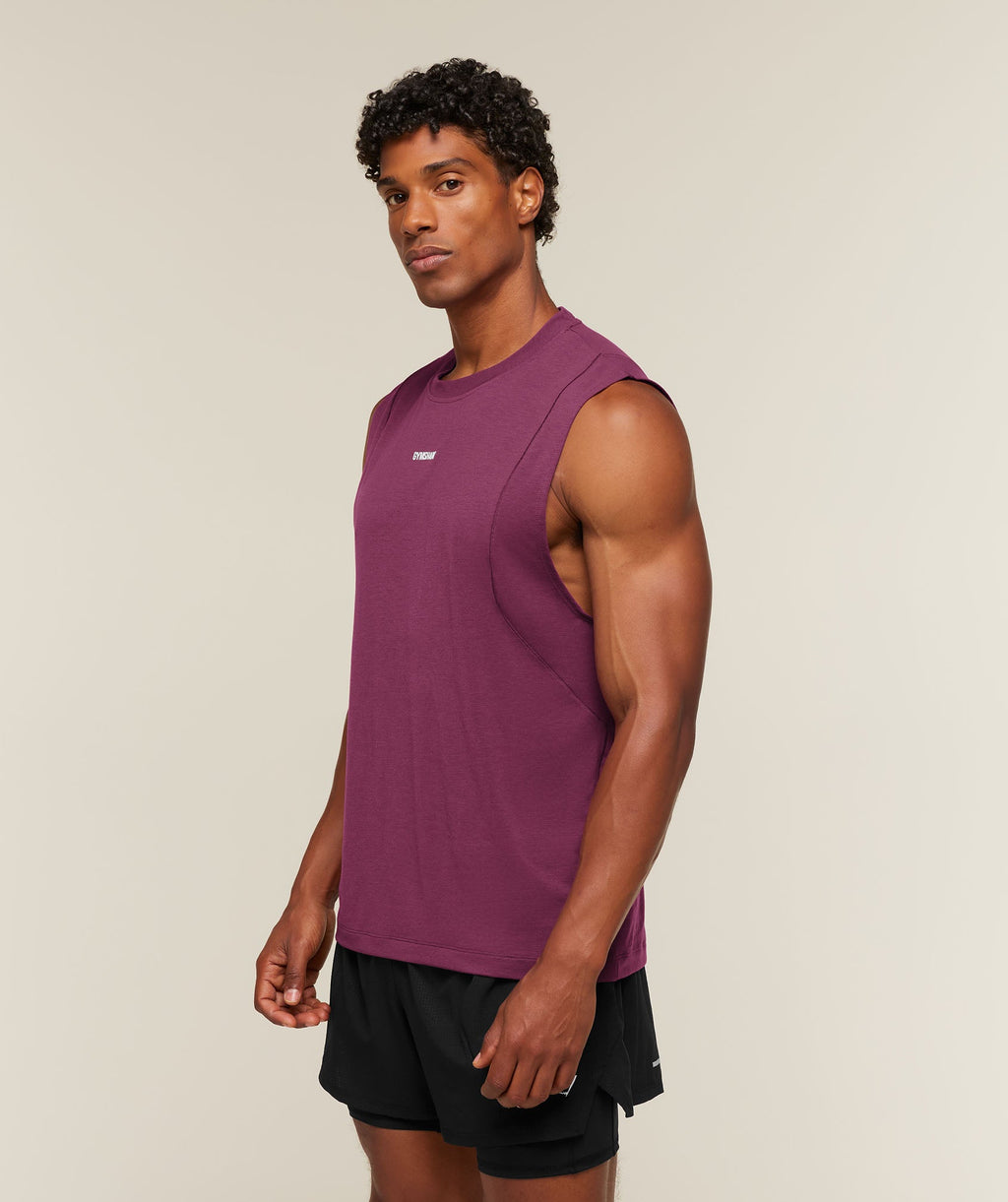 Running Boxy Tank - Strength Pink — imagem 3