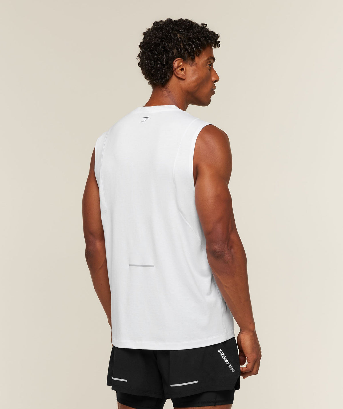 Running Boxy Tank - White — imagem 2