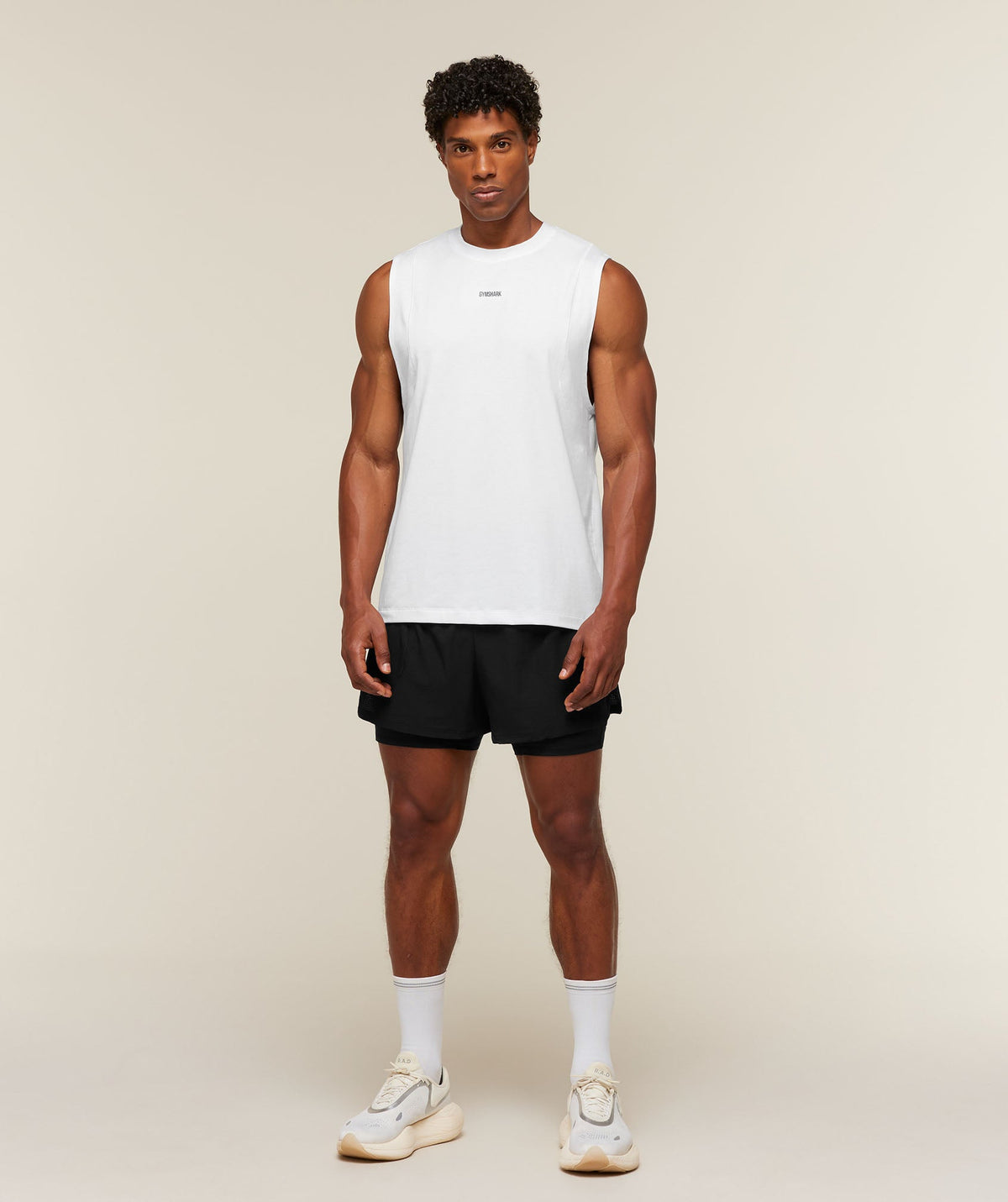 Running Boxy Tank - White — imagem 6