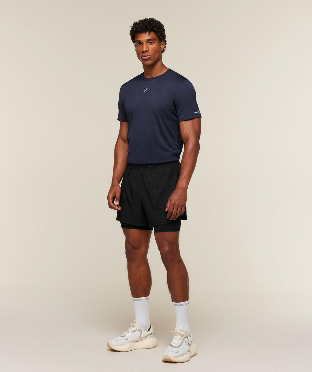 Running T-Shirt - Heavy Blue — imagem 4