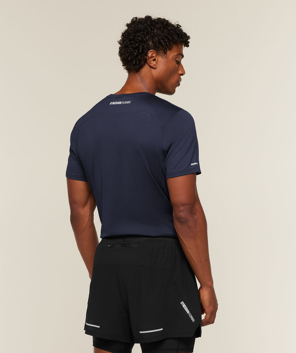 Running T-Shirt - Heavy Blue — imagem 2