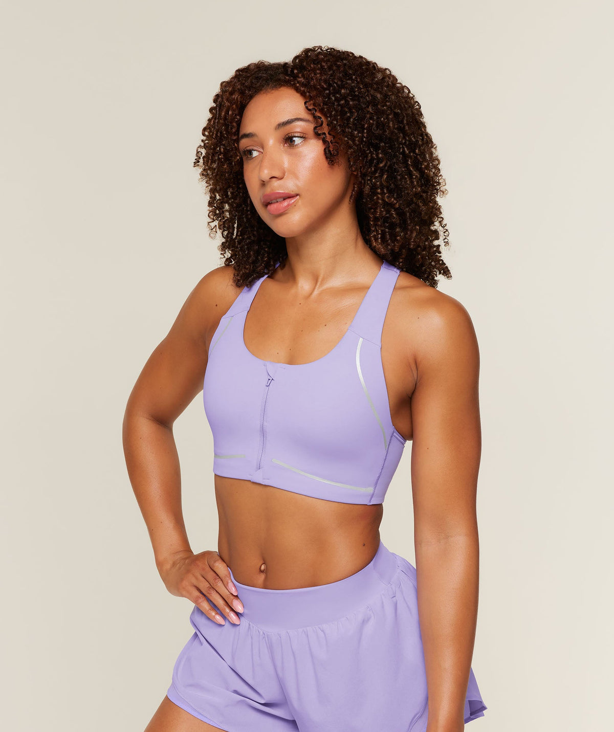 Running Sports Bra - Pace Purple — imagem 4