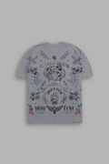 Sailor Wolves Premium Oversized Tee in Dove Gray Drift Wash