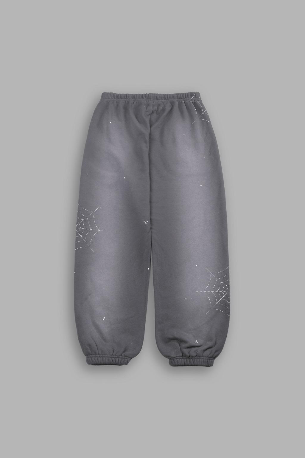 Sashiko Webs Lightweight Lounger Sweat Pants in Slate Gray Sun Fade