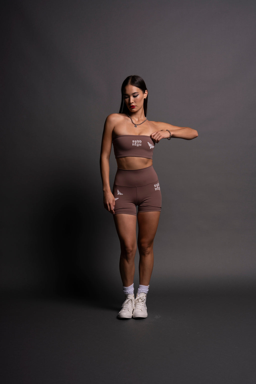 Guidance "Mia" Energy Bandeau in Shadow Mauve — imagem 5
