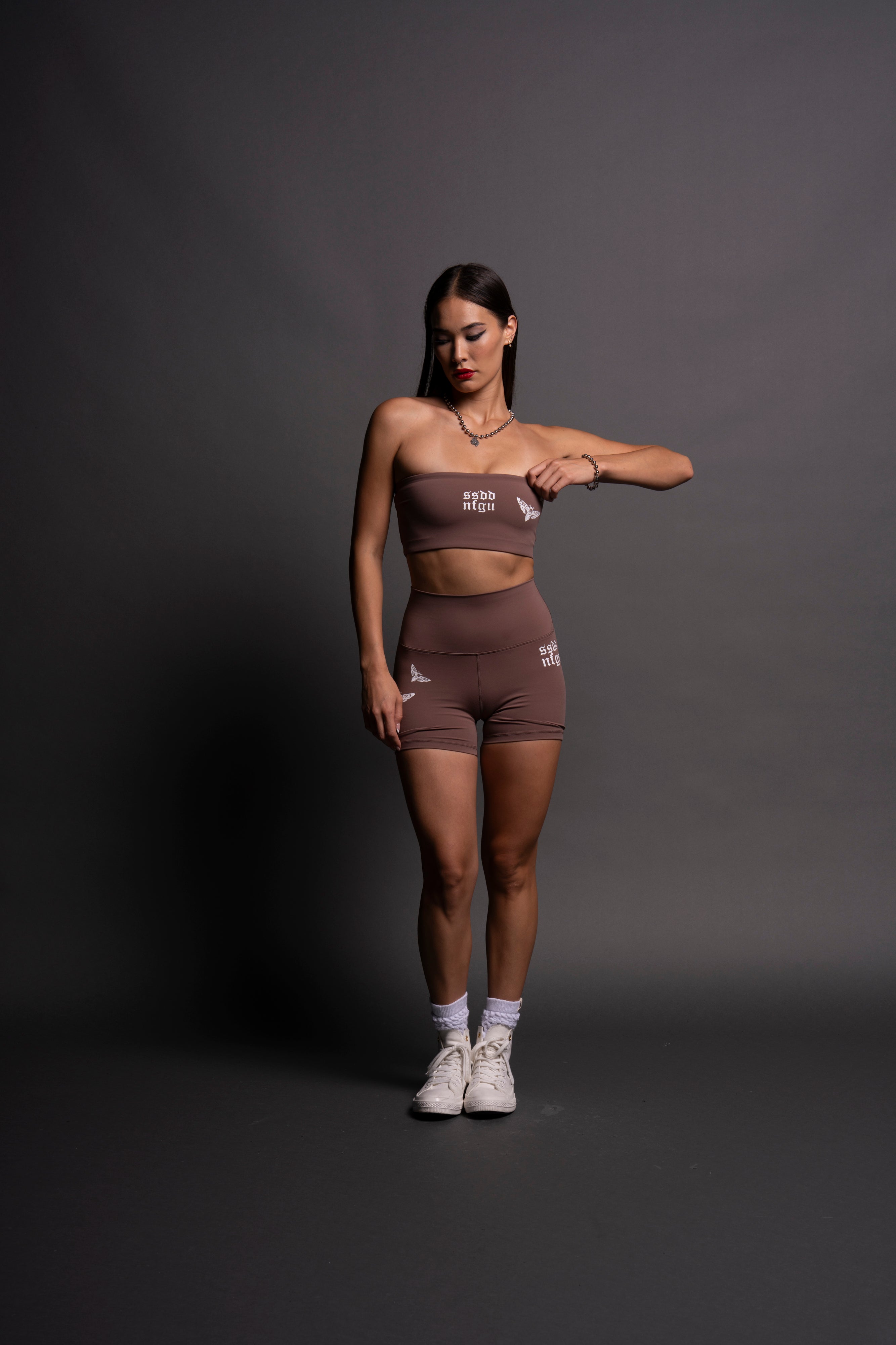 Guidance "Mia" Energy Bandeau in Shadow Mauve — imagem 5