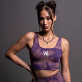 Our Stamp "Everson Seamless" Valencourt Bra in Purple Sky — imagem 1