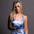 Grow "Everson Seamless" Valencourt Bra in Blue Sky — imagem 1