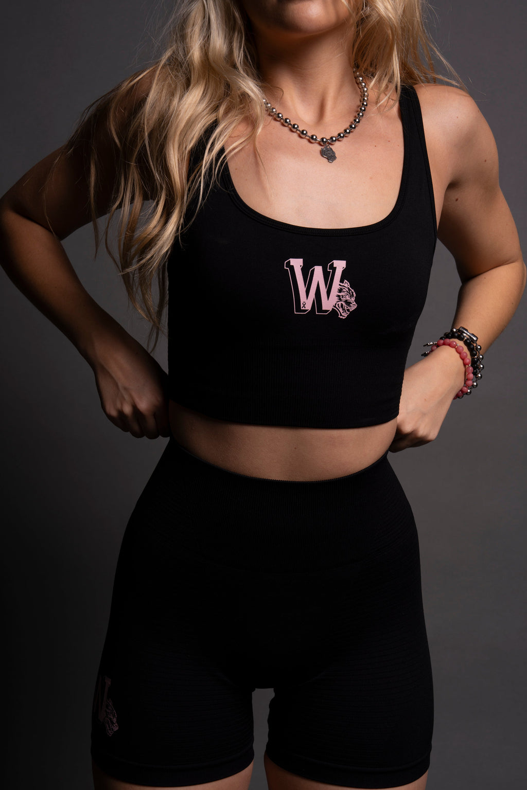 Keep On Fighting "Everson Seamless" Valencourt Bra in Black — imagem 9