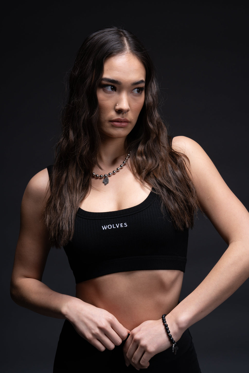 Hardcore V2 Wellness Bra in Black - imagem 7