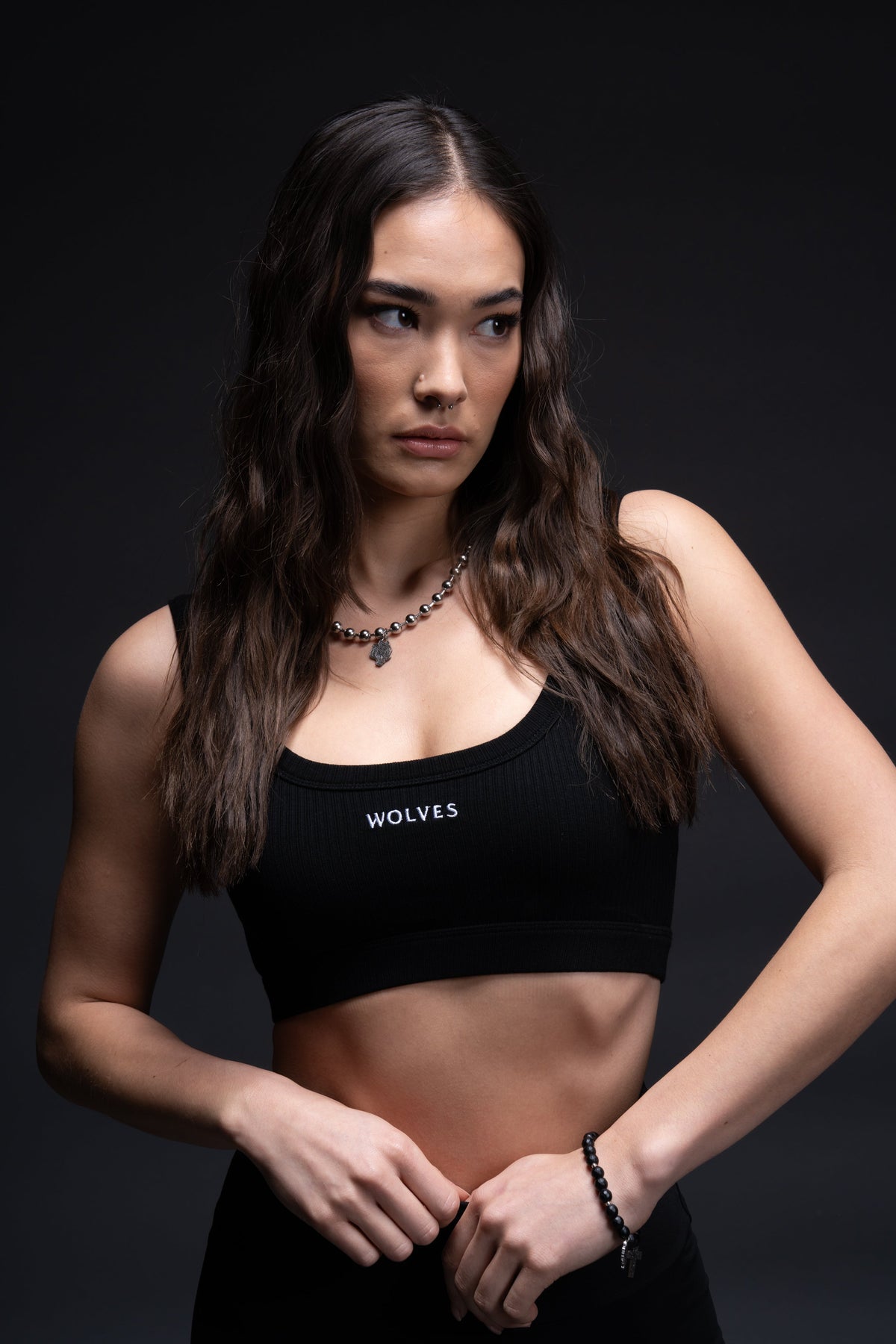 Hardcore V2 Wellness Bra in Black - imagem 7
