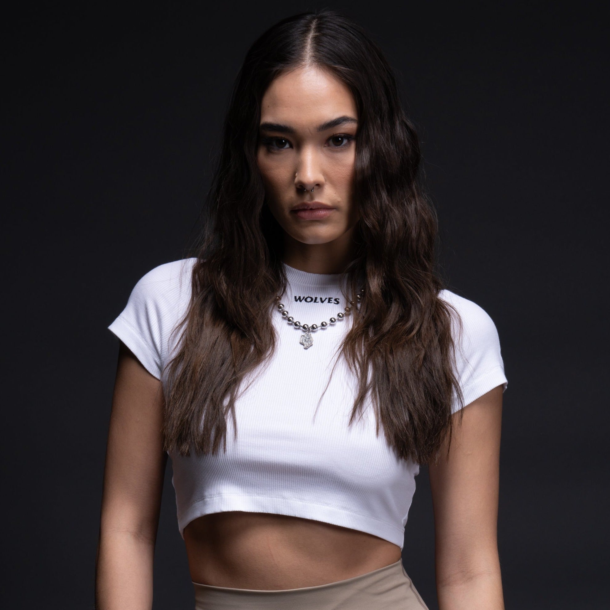 Hardcore "Kara" Tee in White — imagem 1