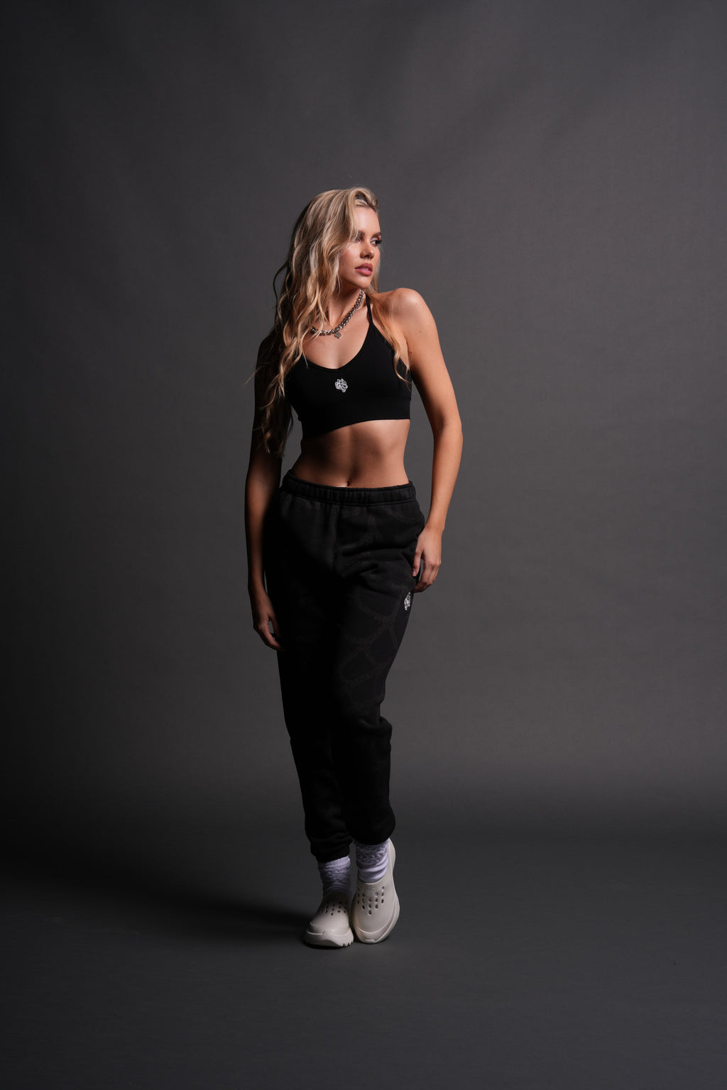 Wolf Chopper "Everson Seamless" Sports Bra in Black — imagem 5