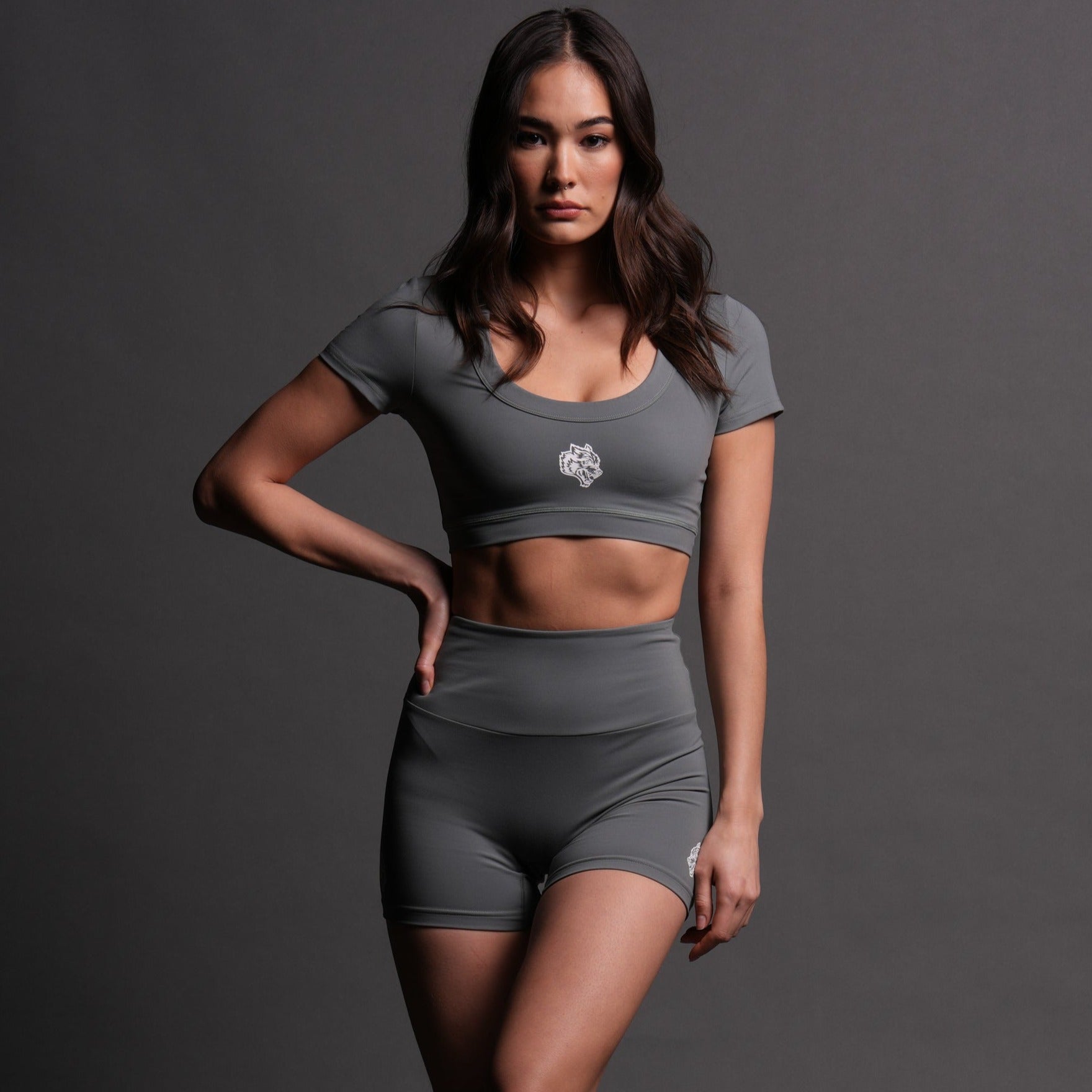 Single S/S Grace "Energy" Top in Greek Stone — imagem 2