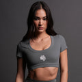Single S/S Grace "Energy" Top in Greek Stone — imagem 1