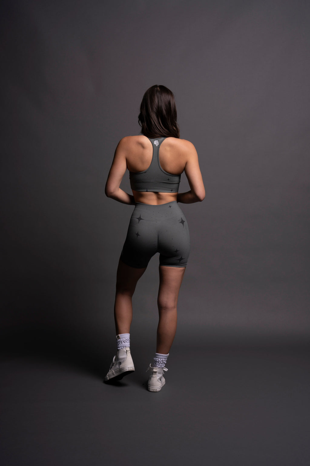 Loyalty "Everson Seamless" Racerback Tank in Greek Stone Starry Night — imagem 7