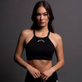Chopper "Everson Seamless" High Neck Bra in Black — imagem 1