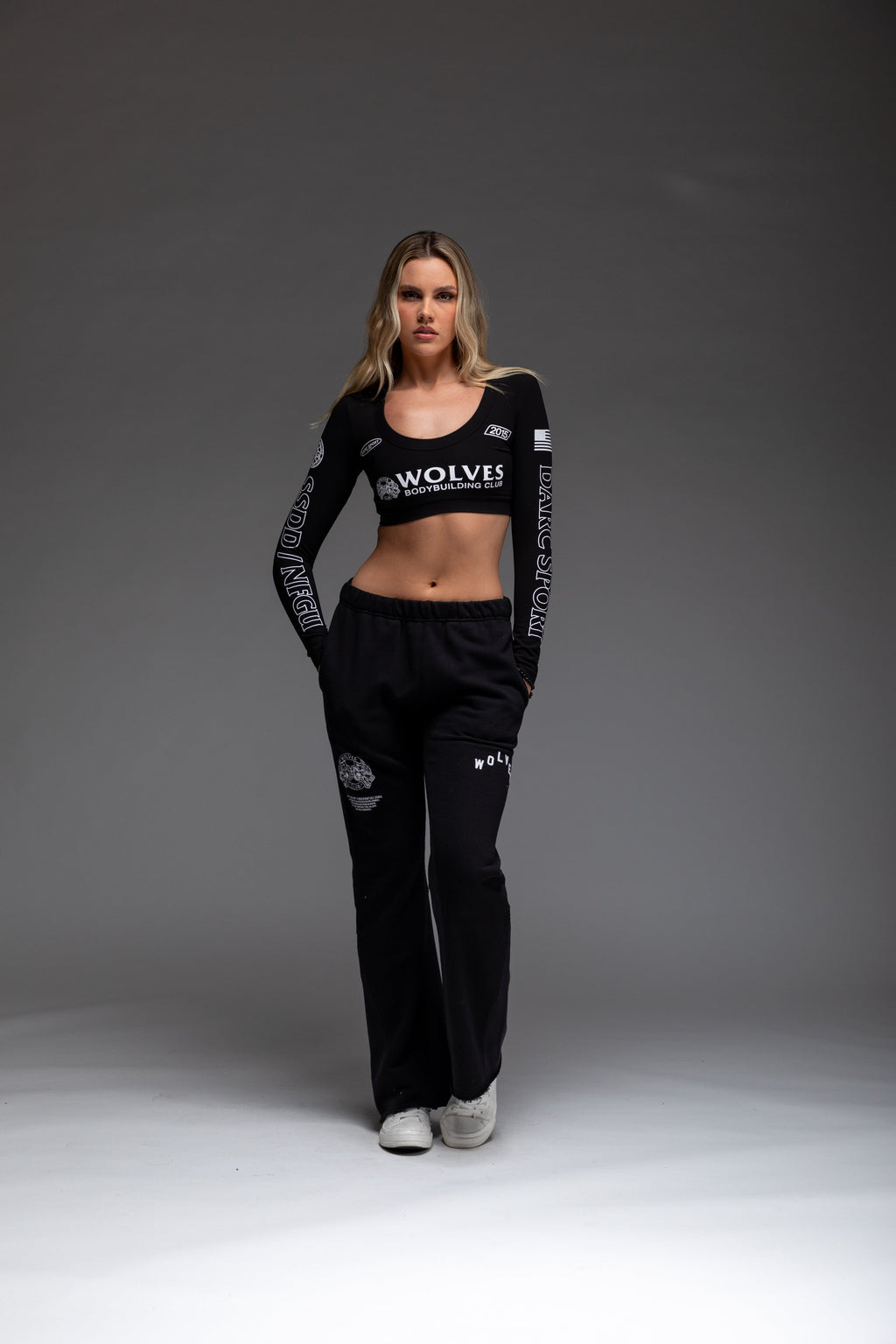 Faster L/S Grace "Energy" Top in Black — imagem 5
