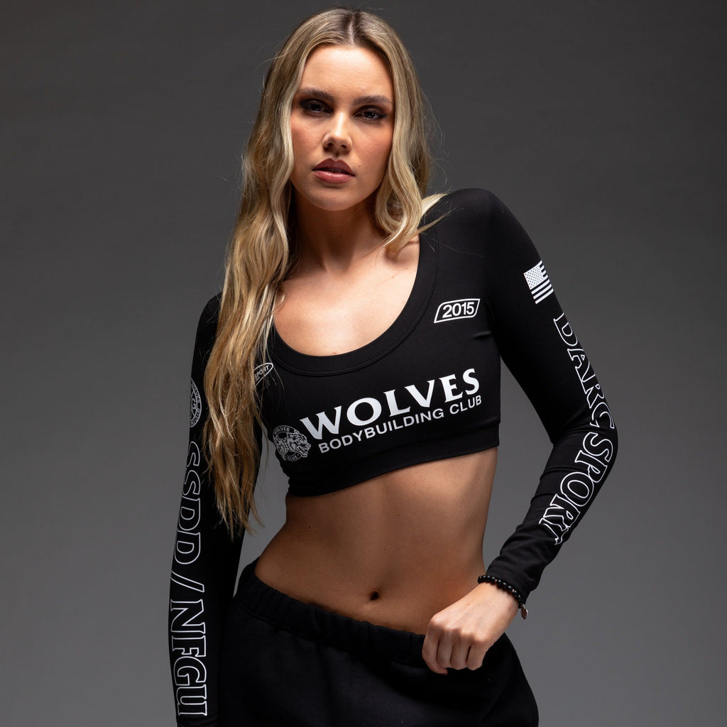 Faster L/S Grace "Energy" Top in Black — imagem 1