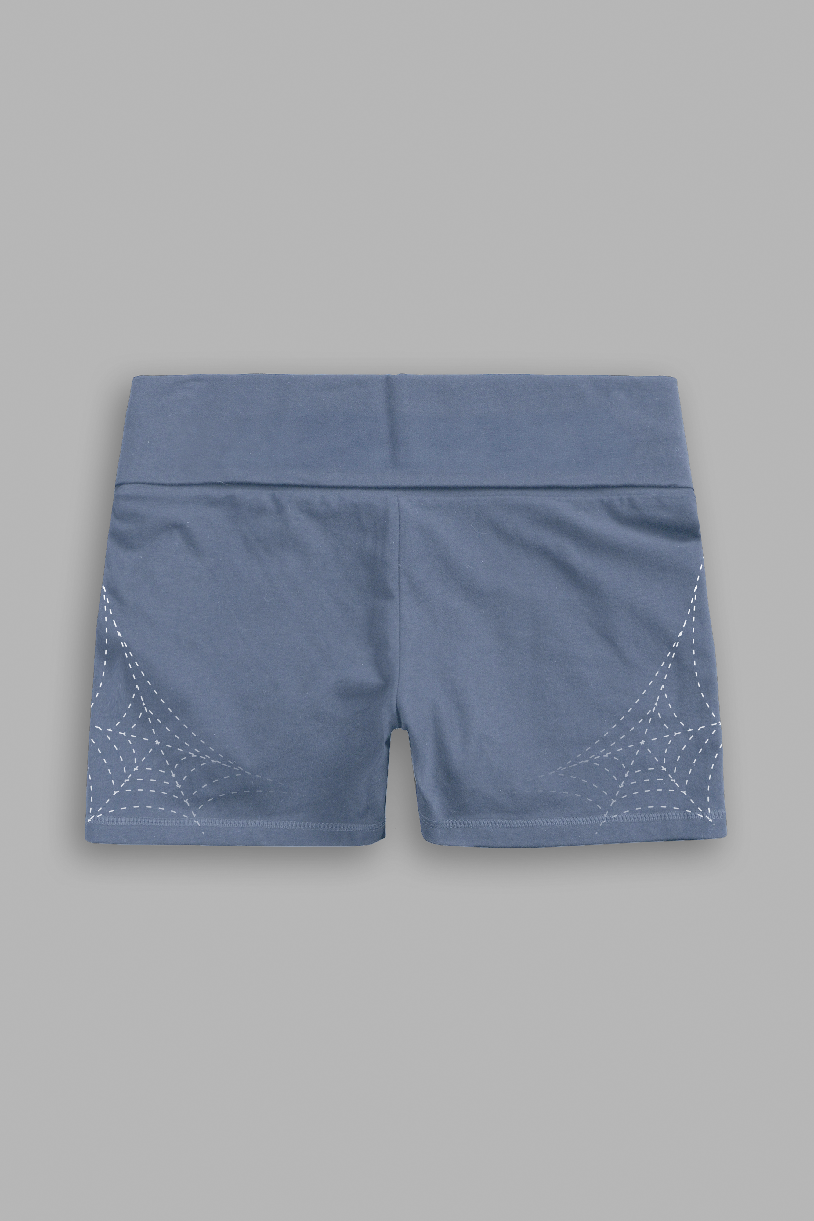 Sheshiko Web Fold Over Shorts in Norse Blue
