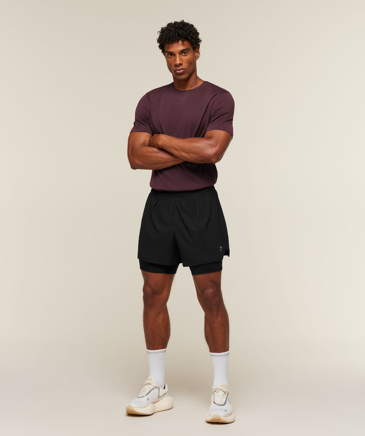 Seamless Running T-Shirt - Cherry Purple — imagem 4