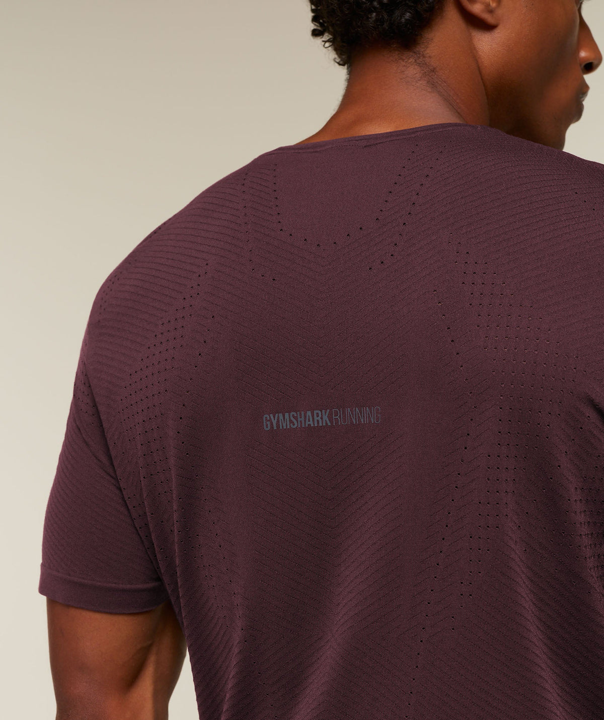 Seamless Running T-Shirt - Cherry Purple — imagem 8