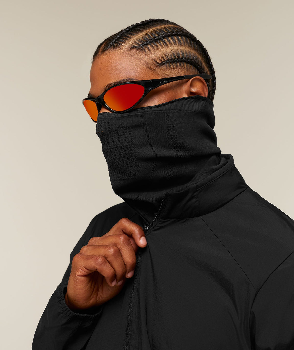Seamless Running Snood - Black — imagem 1