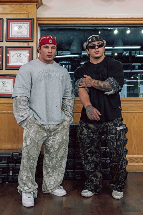 2133 - Tree Camo Baggy Sweats — imagem 1