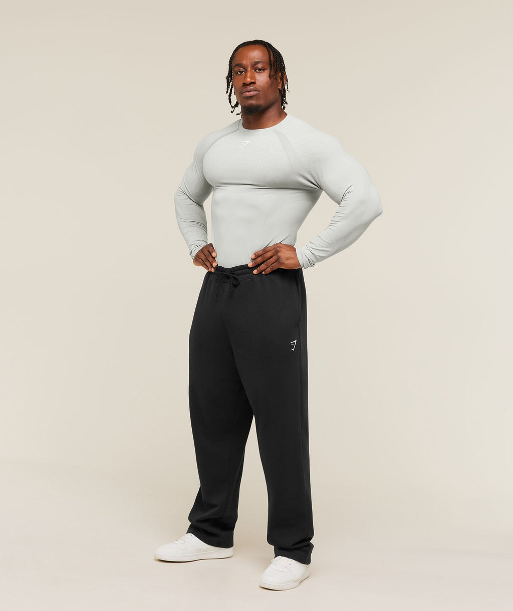 Shadow Seamless Long Sleeve T-Shirt - Light Grey — imagem 6