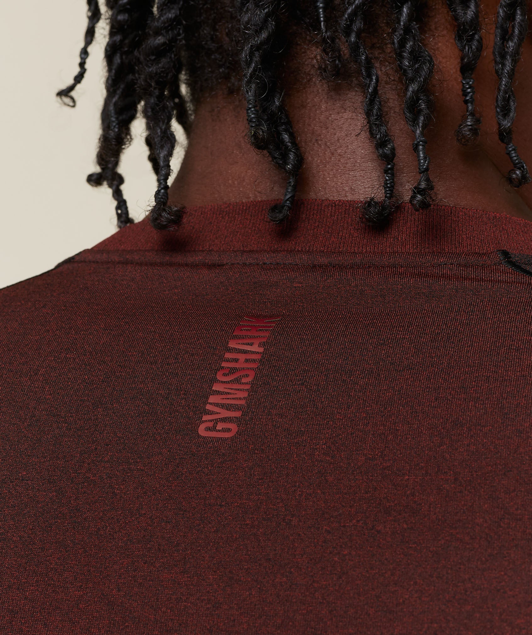 Shadow Seamless Long Sleeve T-Shirt - Sets Red — imagem 6