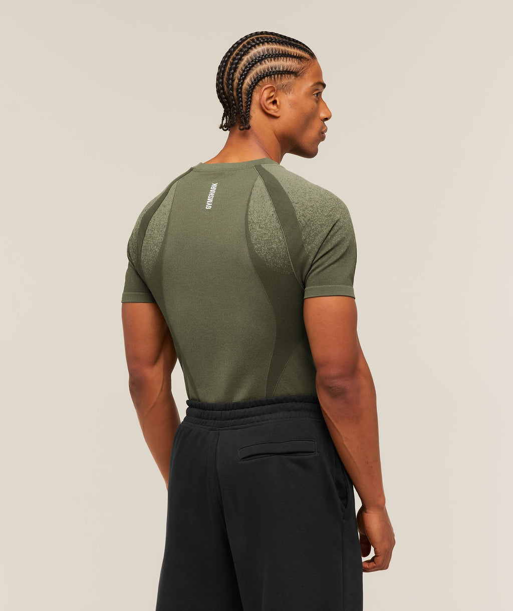 Shadow Seamless T Shirt - Core Olive — imagem 2