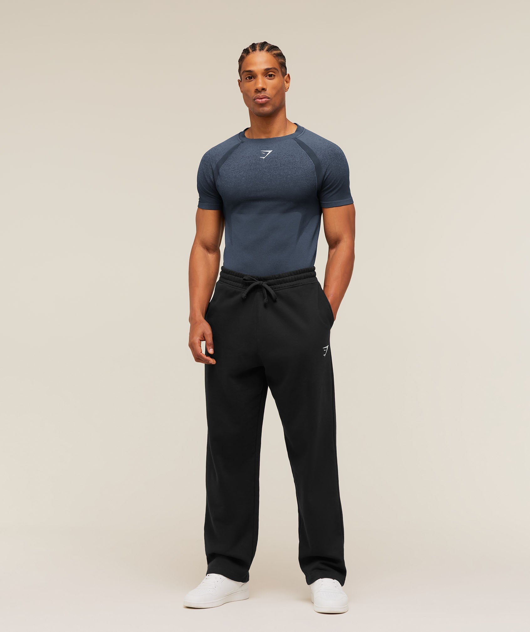 Shadow Seamless T Shirt - Heavy Blue — imagem 6