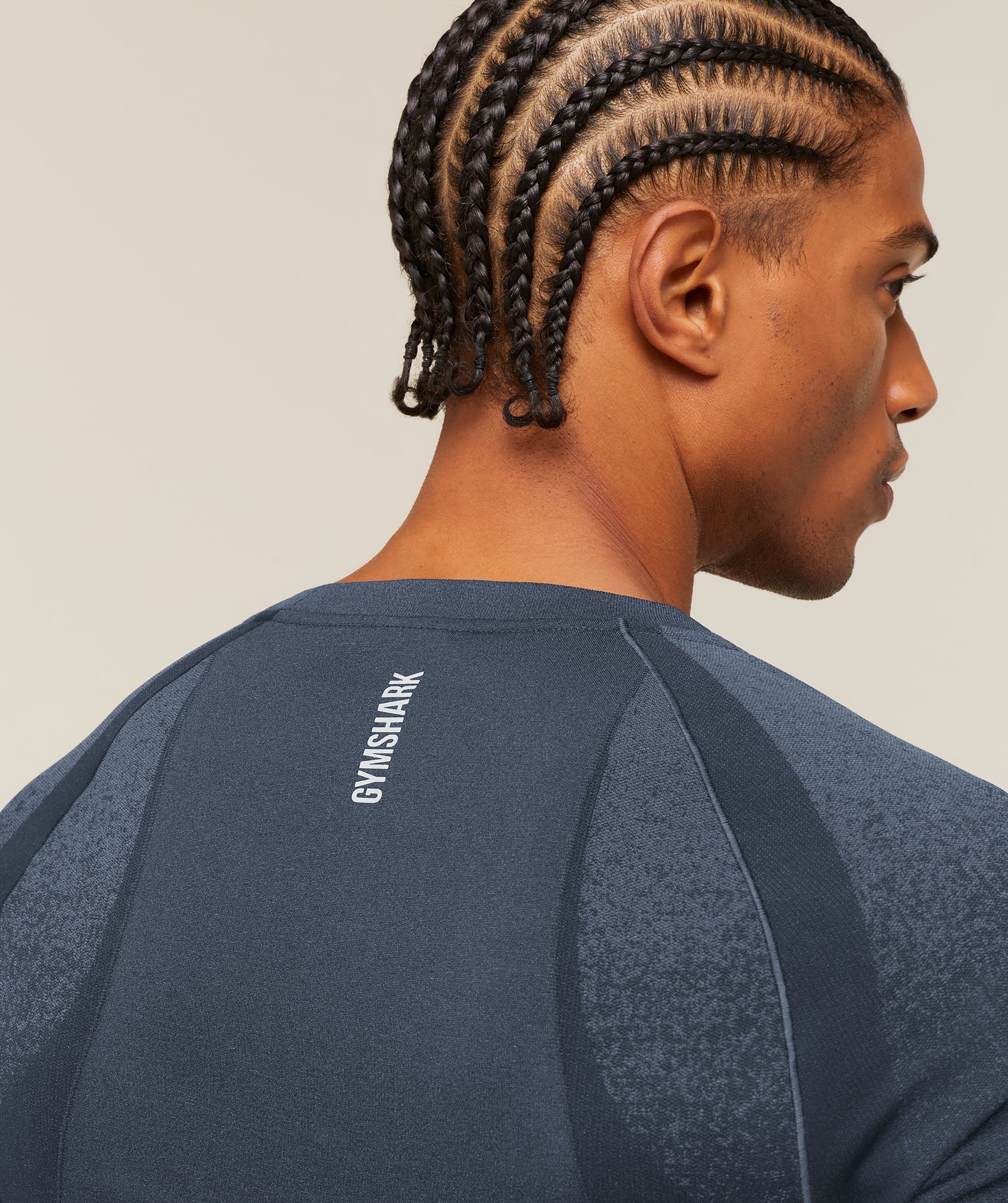 Shadow Seamless T Shirt - Heavy Blue — imagem 5