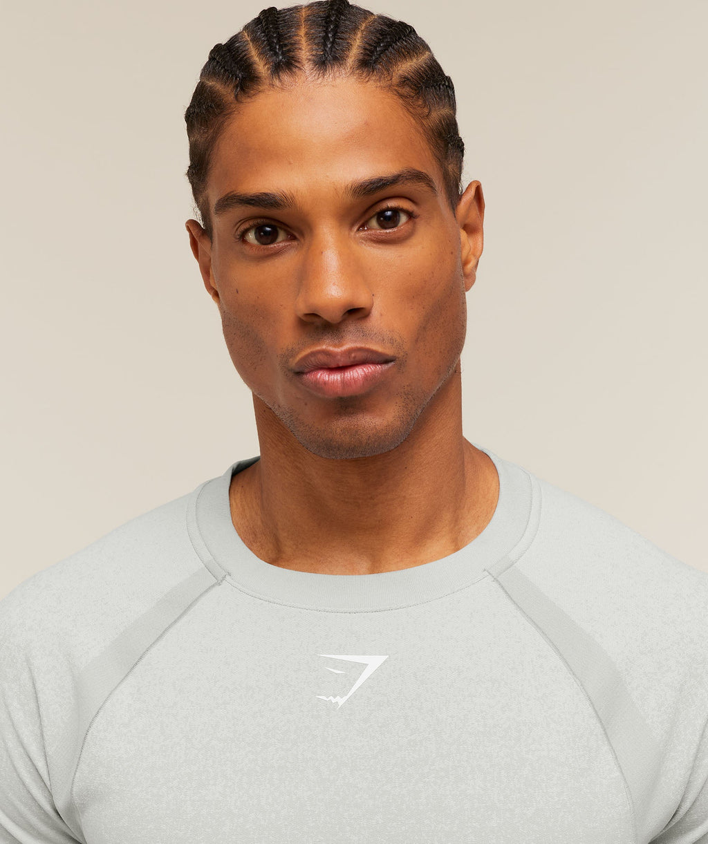 Shadow Seamless T Shirt - Light Grey — imagem 4