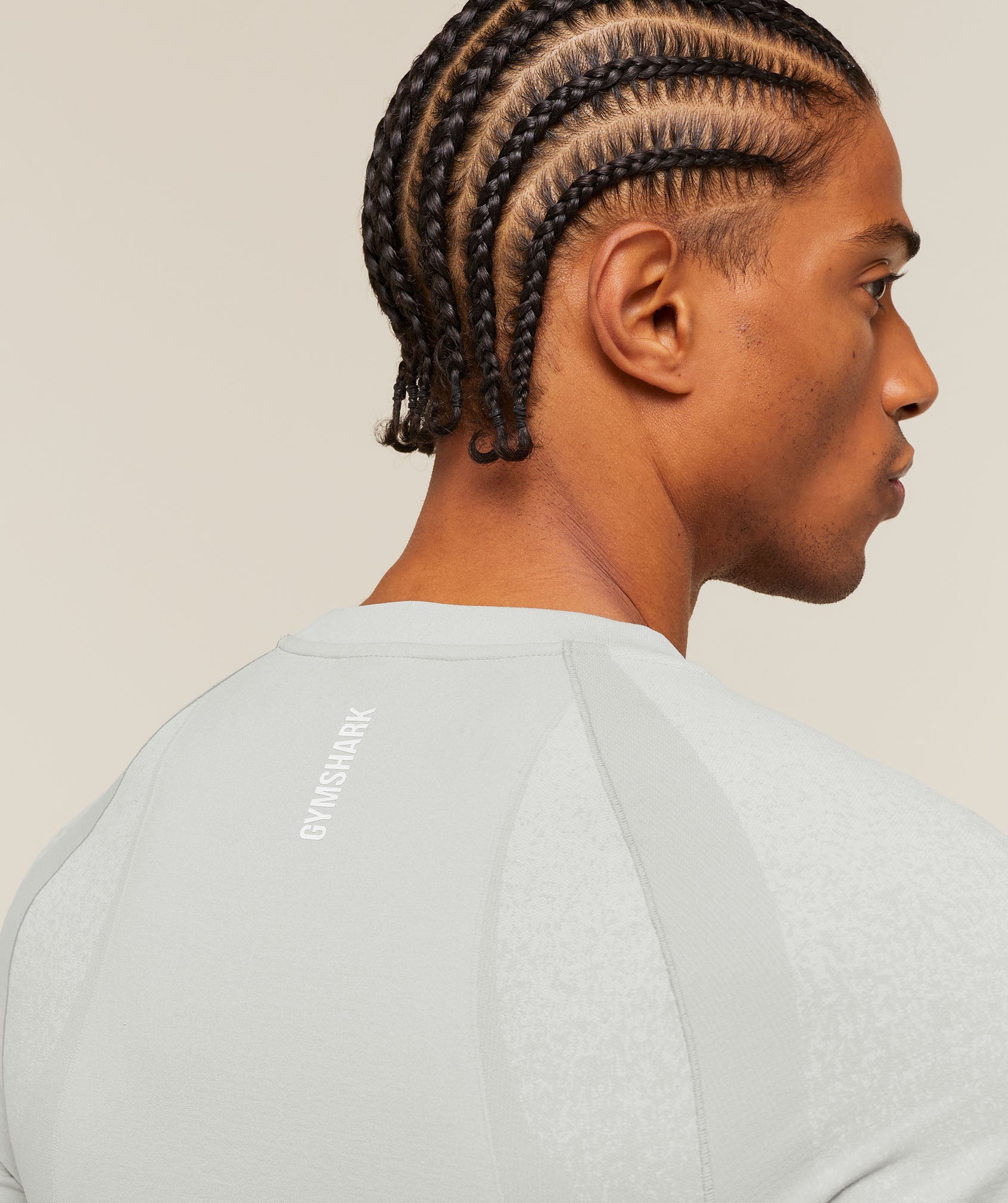Shadow Seamless T Shirt - Light Grey — imagem 5