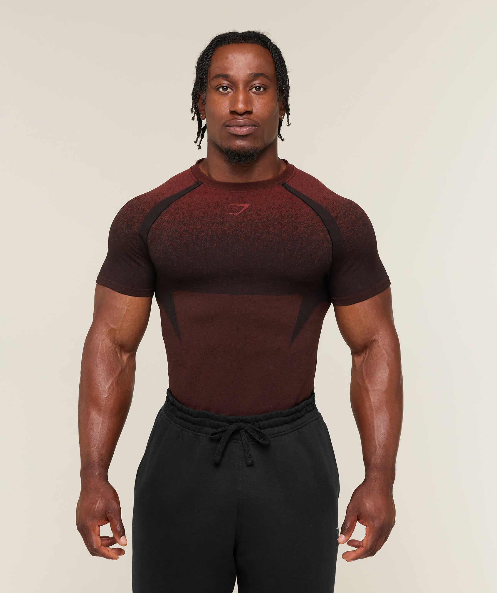 Shadow Seamless T Shirt - Sets Red — imagem 1