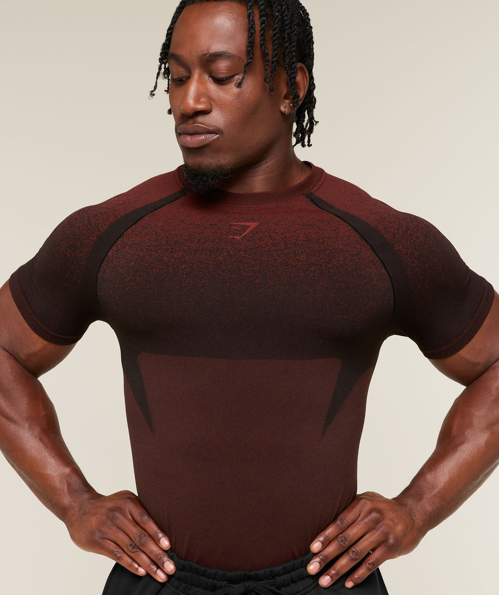 Shadow Seamless T Shirt - Sets Red — imagem 5