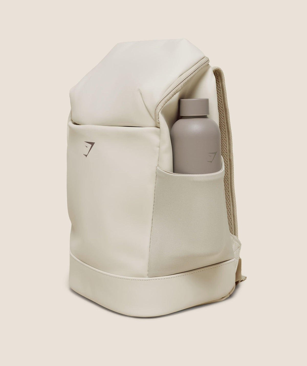 Small Sleek Backpack - Chalk Beige — imagem 3