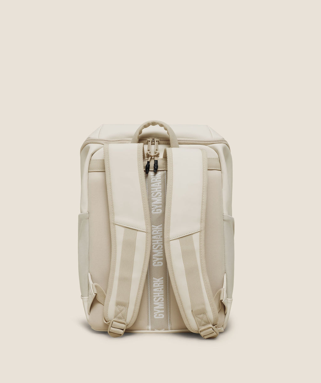Small Sleek Backpack - Chalk Beige — imagem 2