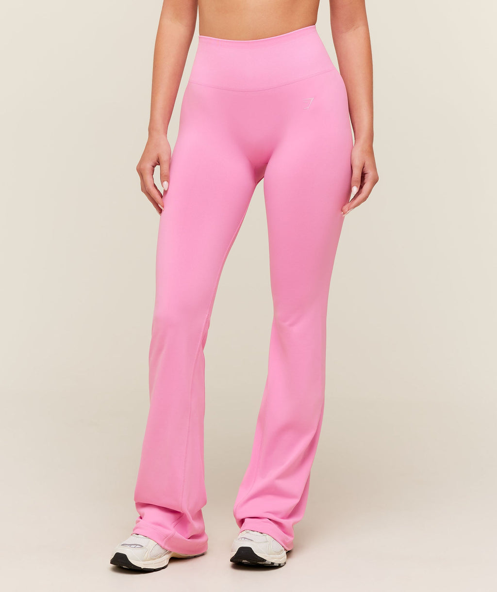 Soft Sculpt Flared Leggings - Focus Pink — imagem 1