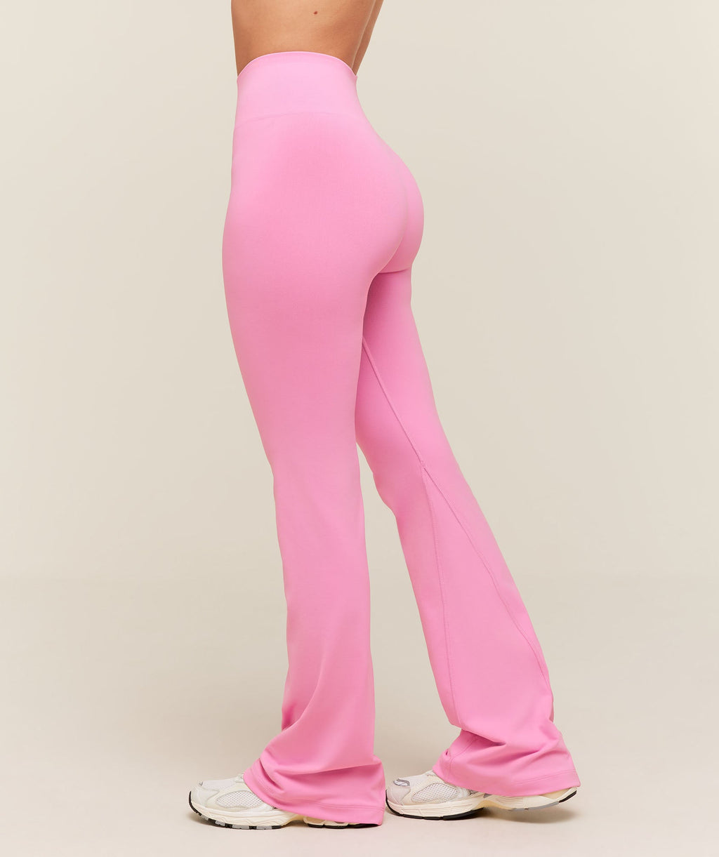 Soft Sculpt Flared Leggings - Focus Pink — imagem 3