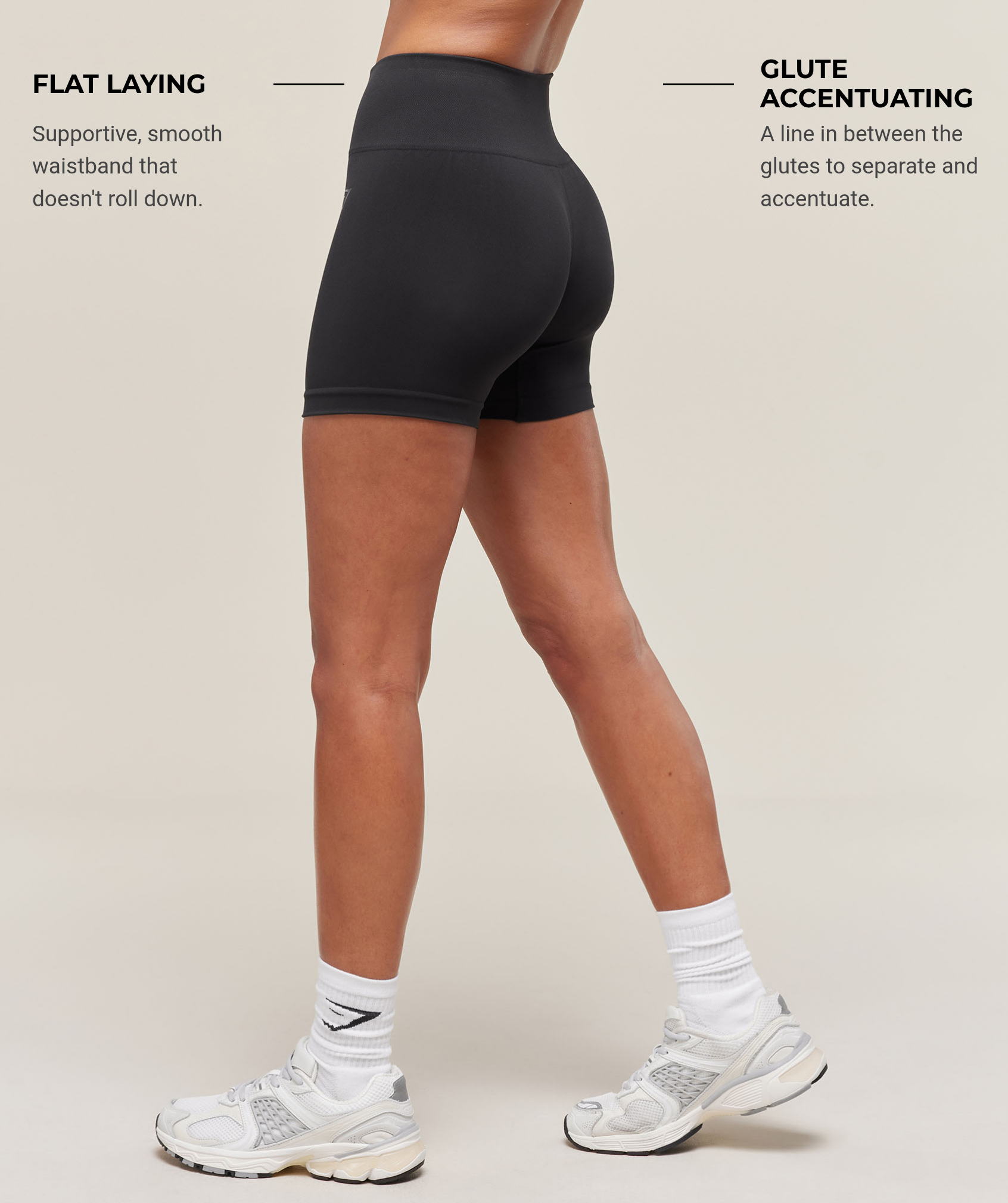 Soft Sculpt Shorts - Black — imagem 5