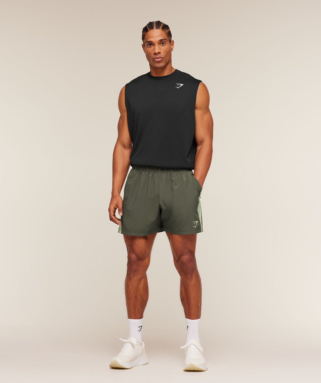 Sport 5" Shorts - Strength Green/Haze Green — imagem 4