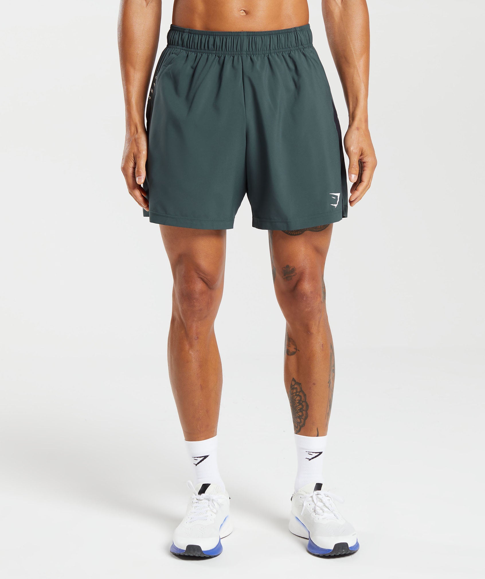 Sport 7" Shorts - Fog Green/Black — imagem 1