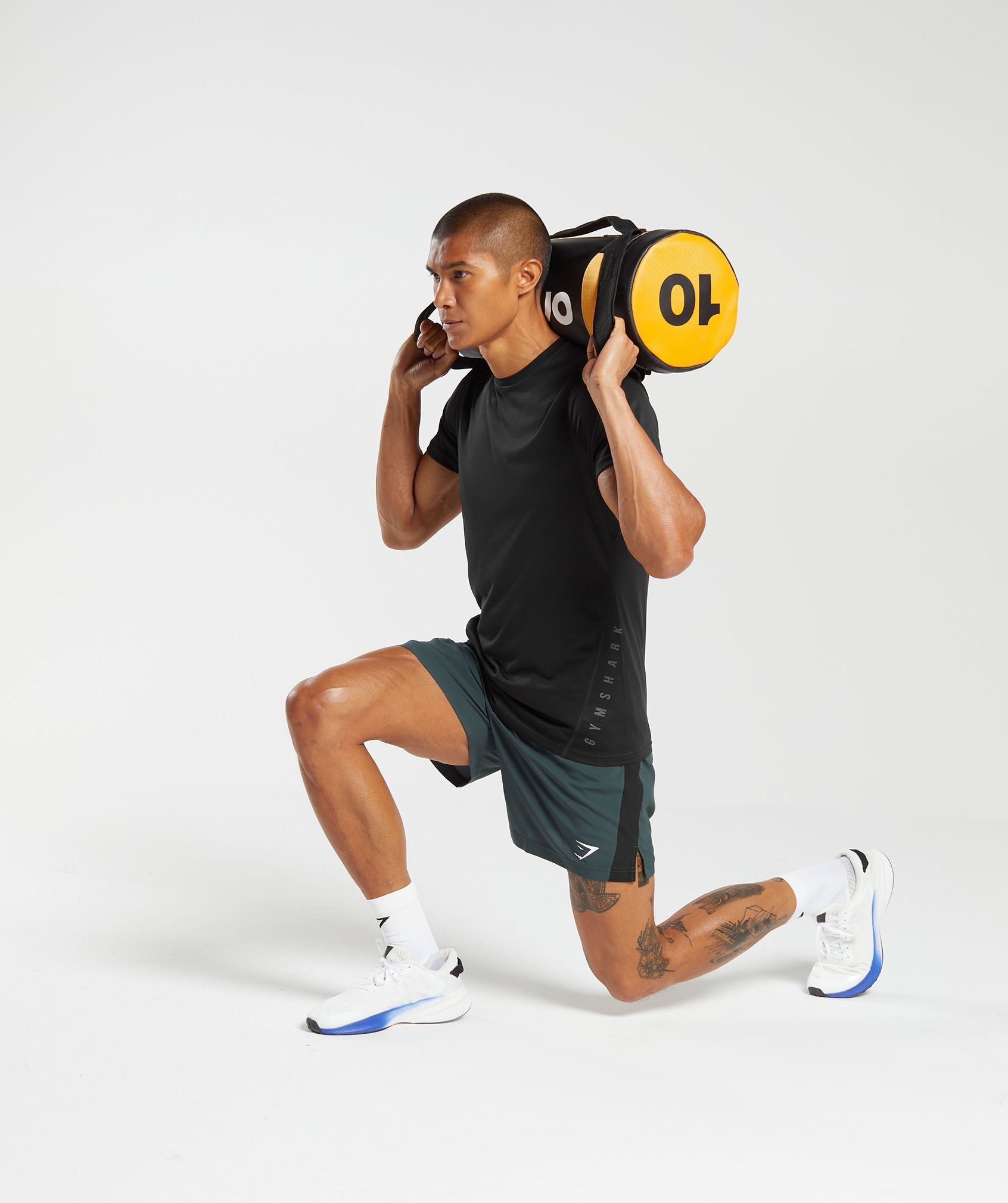Sport 7" Shorts - Fog Green/Black — imagem 4