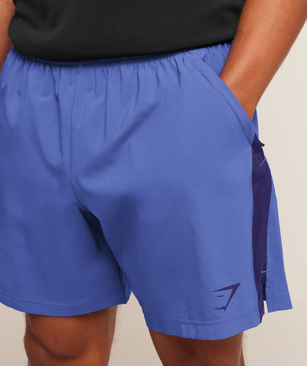 Sport 7" Shorts - Force Blue/Indigo Purple — imagem 6