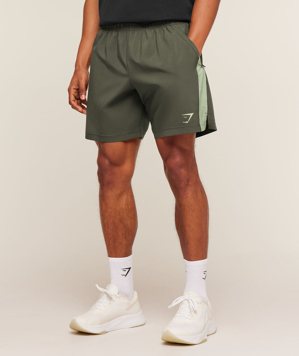 Sport 7" Shorts - Strength Green/Haze Green — imagem 3