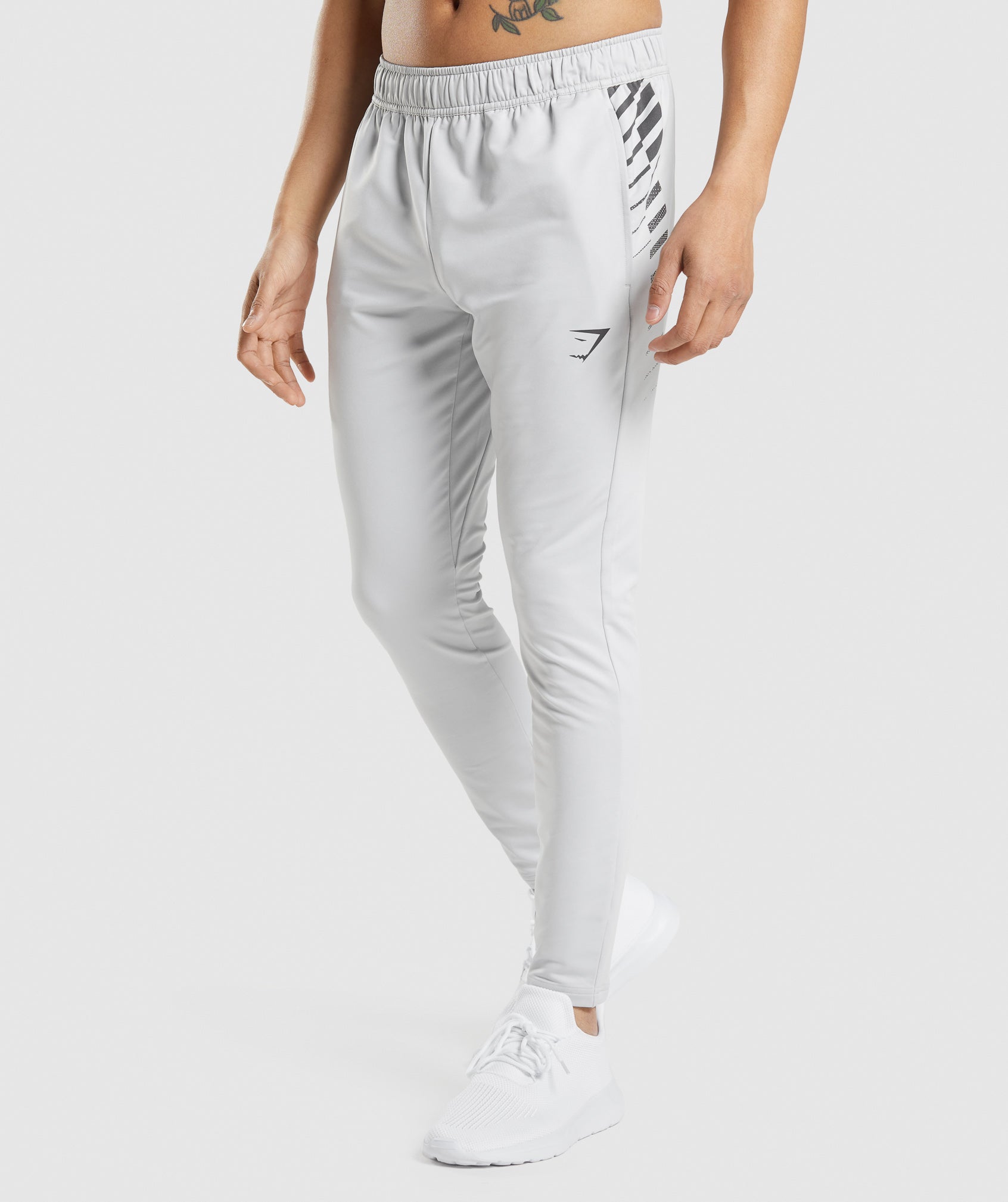Sport Stripe Joggers - Light Grey — imagem 1